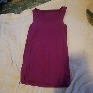 Purple tank top
